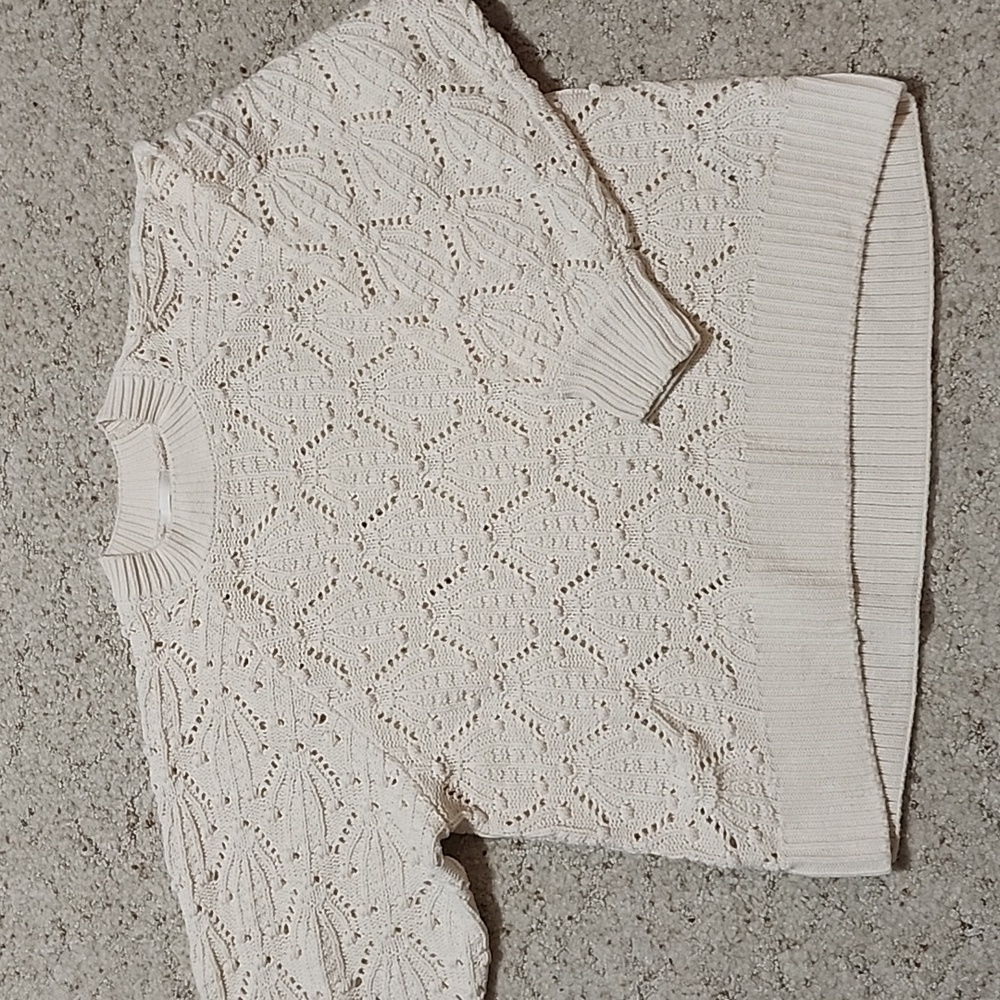 H&M Crochet Knit Sweater